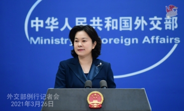 中國外交部就涉疆問題炮轟美國　例行記者會上「播片」揭美陰謀