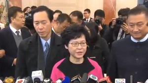 林鄭月娥已遞579提名表 理解現時有選委不提名