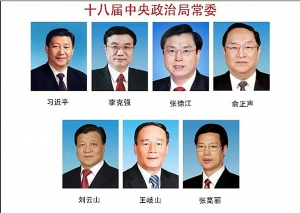 政治局7常委5人未入選新一屆中委(附名單)