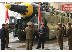 北韓官媒報道金正恩親自督師試射導彈