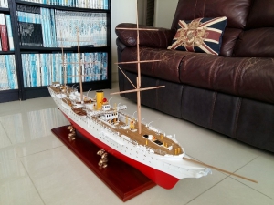 【博評】Thomas：重現添馬艦(五) &ndash; 製作1885年添馬艦1比96模型
