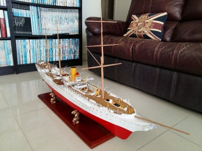 【博評】Thomas：重現添馬艦(五) &ndash; 製作1885年添馬艦1比96模型
