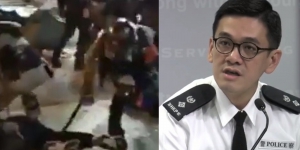 涉揮棍擊打被捕者腳 警方：該名警員行動受傷正休病假
