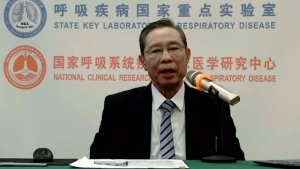 鍾南山﹕染疫可改稱「新冠感冒」 內地疫情與香港年初不同