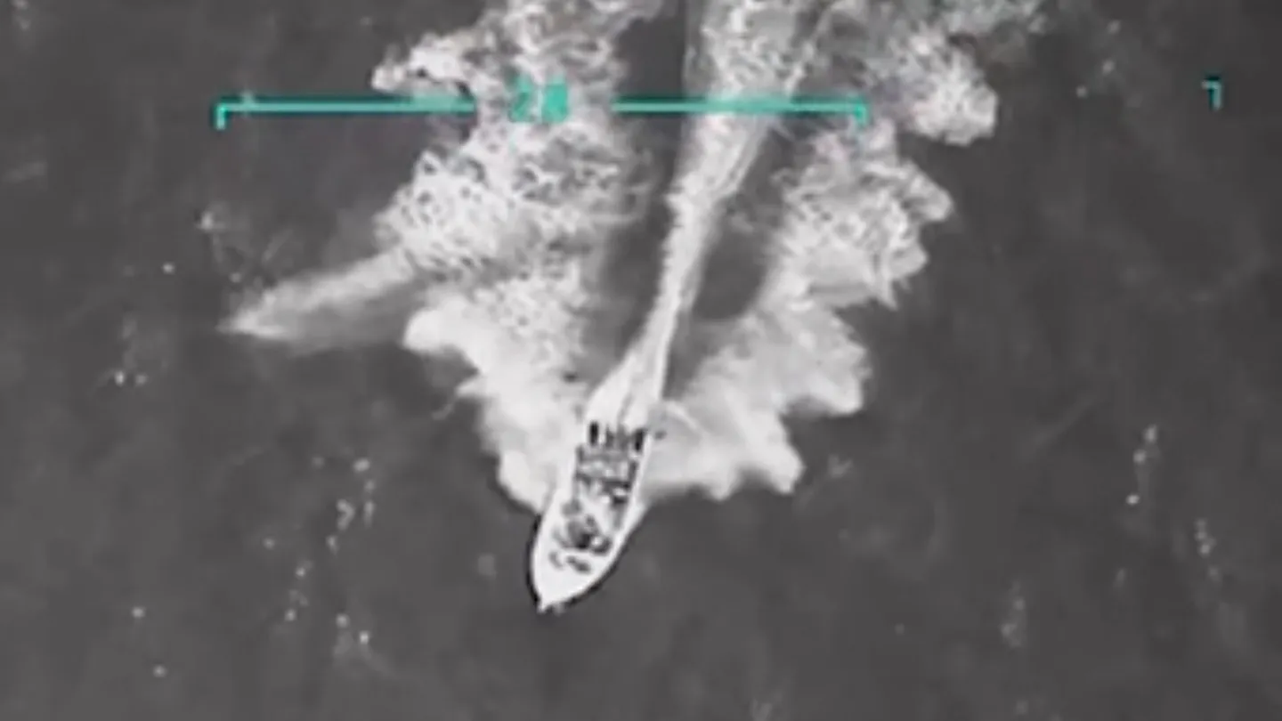 Drug Boat Struck