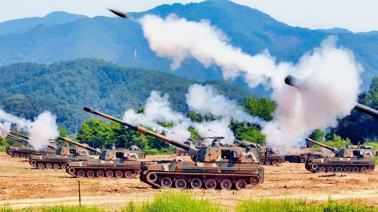 K9 South Korea Artillery