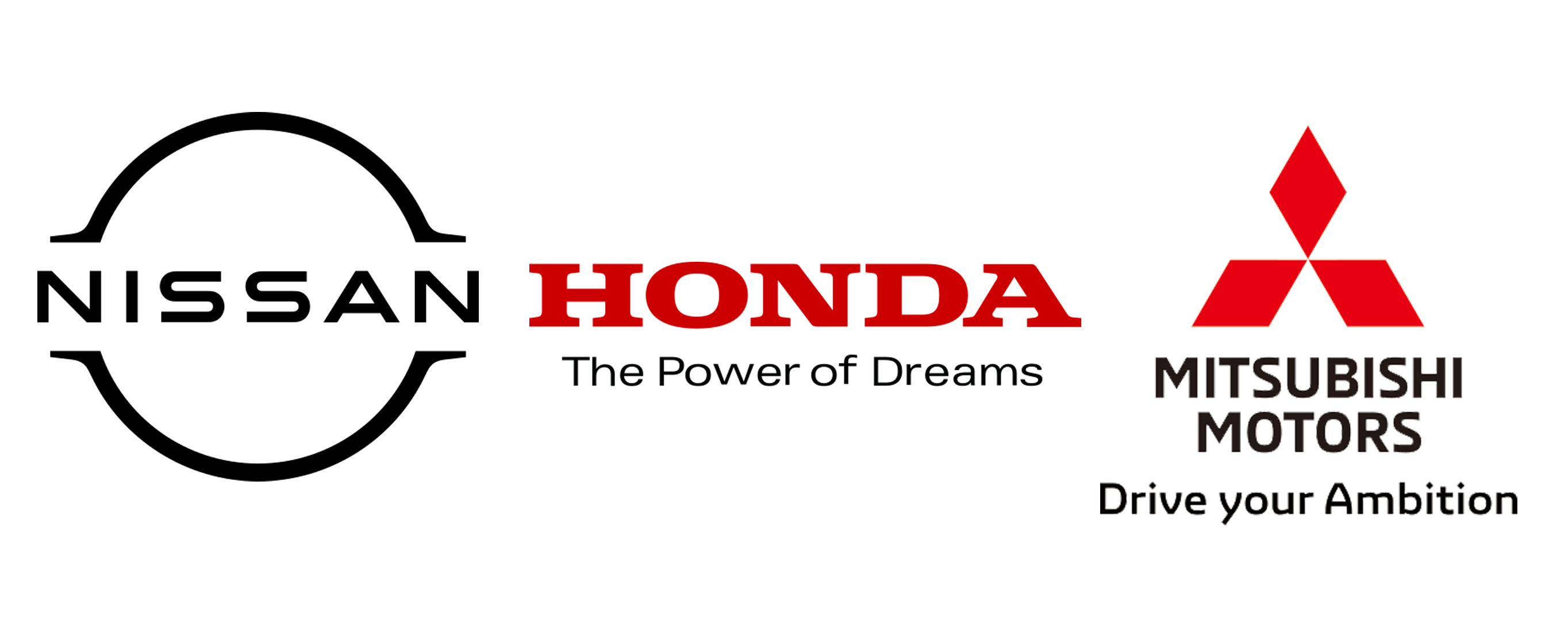 Nissan Honda Mitsubishi