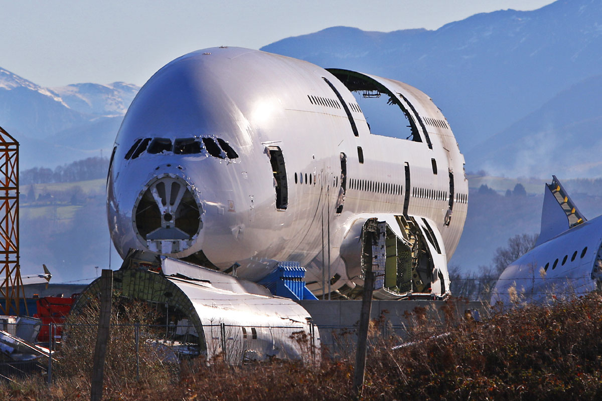 a380 scrapped