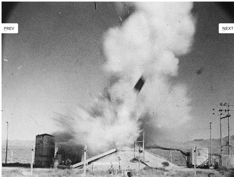 Borax 1 nuclear reactor exploding