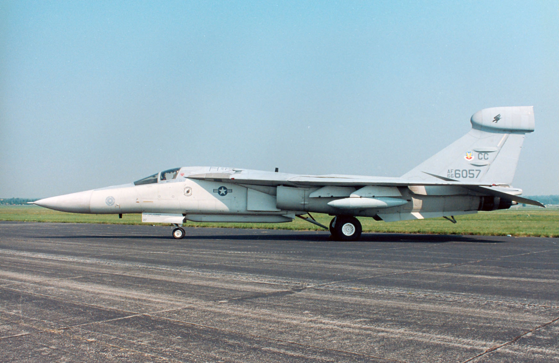 DAYTON, Ohio -- General Dynamics EF-111A Raven at the National Museum of the United States Air Force. (U.S. Air Force photo)