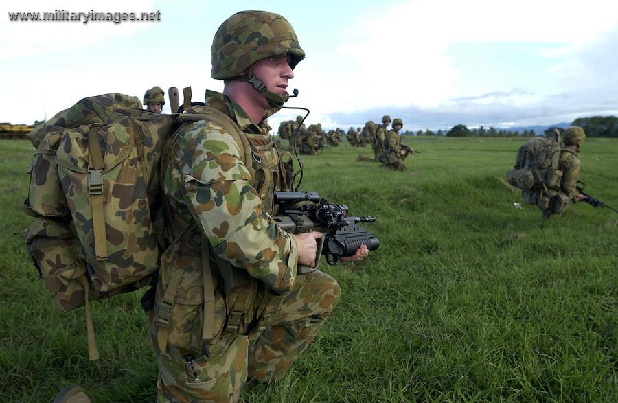 In light of the fatal attack on an Australian Federal Police officer, the Australian Defence Force has deployed a rapid response capability to demonstrate its ability to deploy at short notice.The rapid deployment group is based on an infantry company of approximately 100 personnel from 3 Brigade in Townsville and will reinforce the military component of the  Regional Assistance Mission to the Solomon Islands (RAMSI).The strengthened military presence will support police in carrying out their work to complete the restoration of law and order in the Solomon Islands.
