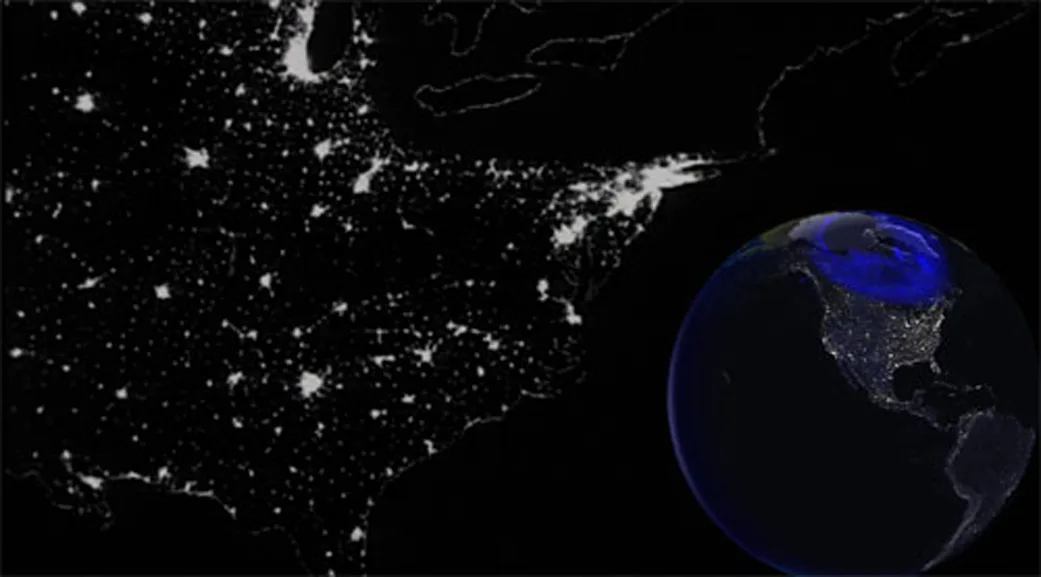 Quebec Blackout 1989 NASA