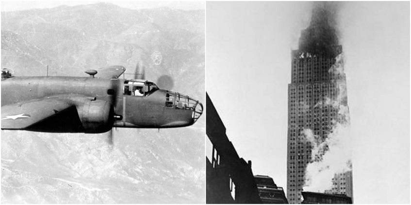 B 25 Empire State Building