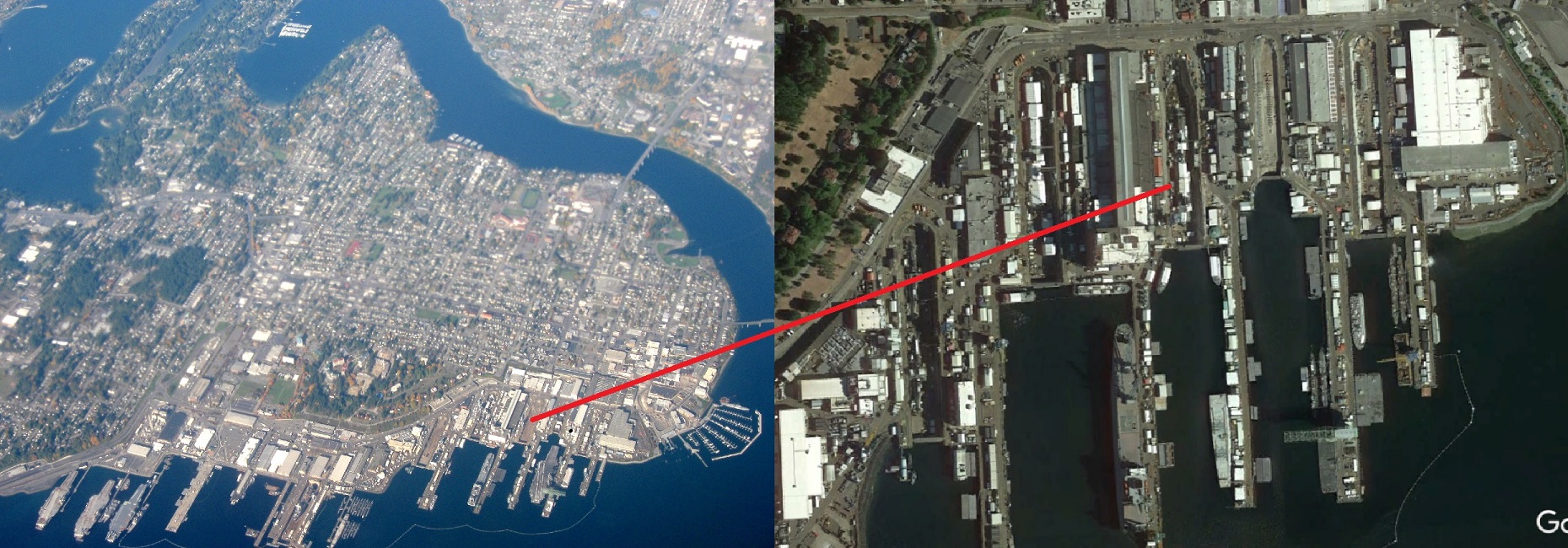 Aerial view of Bremerton 2
