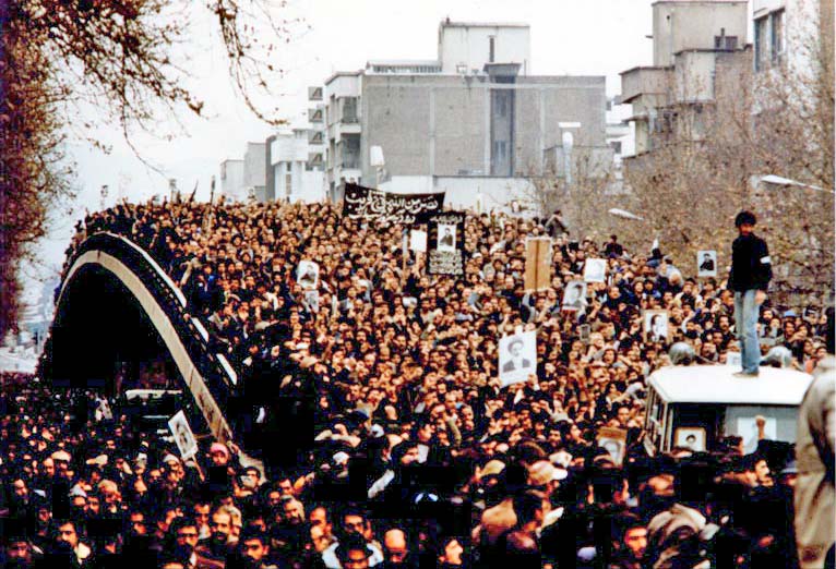 Mass demonstration in Iran date unknown